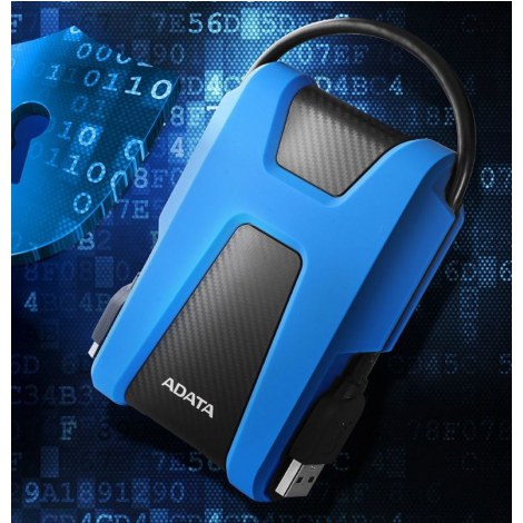 ADATA | External Hard Drive | HD680 | 1000 GB | USB 3.1 | Blue | Backward compatible with USB 2.0
